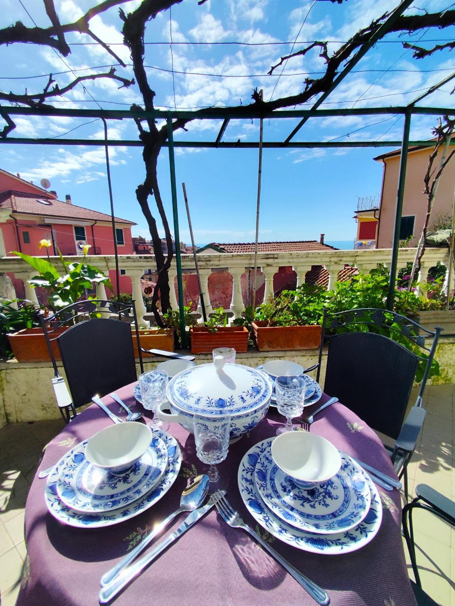 -La Terrazza Nel Vigneto- Golfo Dei Poeti Tellaro Exterior foto